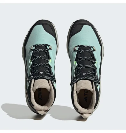 Кроссовки женские Adidas Terrex Ax4 Mid Gore-Tex Hiking Shoes Black/Light Blue IF4850