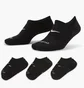 Шкарпетки жіночі Nike Evereday Plus Cush Footie Black (3 пари) Dh5463-904