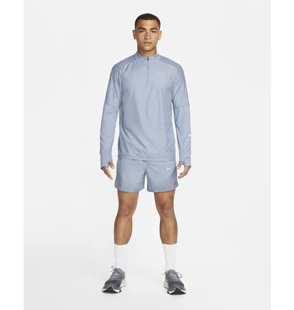 Кофта чоловіча Nike Mens 1/2-Zippered Running Top Light Blue DD6028-493