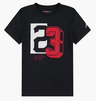Футболка детская Air Jordan T-Shirt 23 Mesh Black 95D782-023
