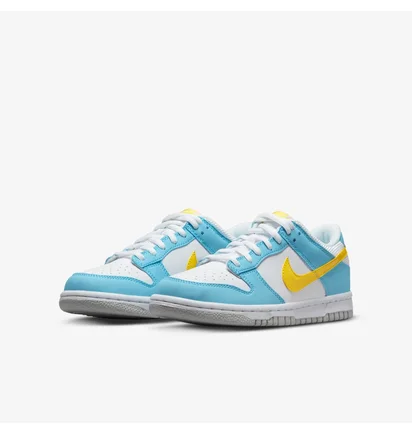Кросівки дитячі Nike Dunk Low Next Nature Homer Simpson Light Blue Dx3382-400