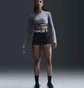 Топ женский Nike Pro Dri-Fit Cropped Long-Sleeve Top Grey FV5484-084