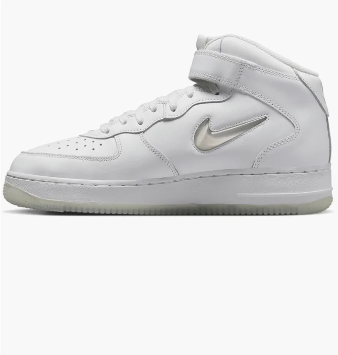 Кросівки чоловічі Nike Air Force 1 Mid 07 White DZ2672-101