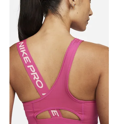 Топ женский Nike Df Swsh As Mmetric Bra Pink DM0570-615