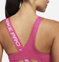 Топ женский Nike Df Swsh As Mmetric Bra Pink DM0570-615