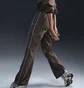 Штаны женские Nike Windrunner High-Waistedven Open-Hem Pants Brown FV7655-004