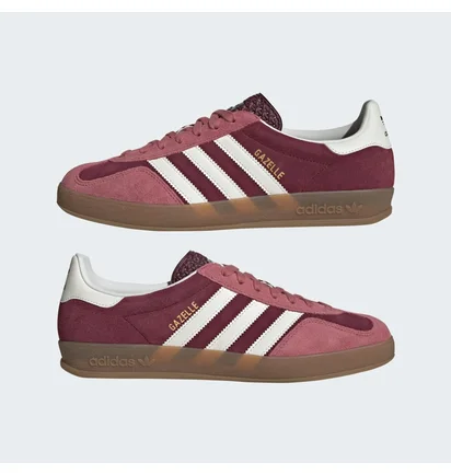 Кросівки чоловічі Adidas Gazelle Indoor Shoes Bordo IF9647