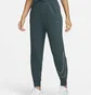 Штани жіночі Nike Dri-Fit One High-Waisted 7/8 French Terry Graphic Pants Turquoise FB5575-328