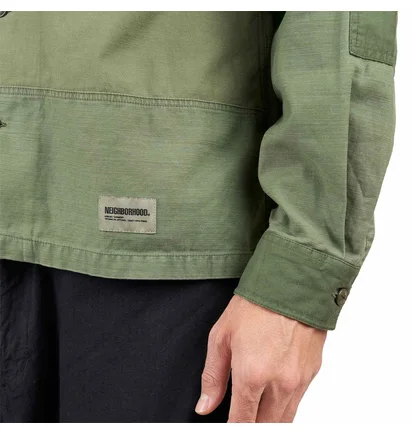 Сорочка чоловіча Neighborhood Rm Utility Olive 242TSNH-SHM10