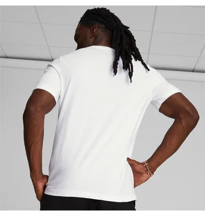 Футболка чоловіча Puma Melted Cat White 678788-02