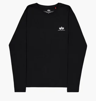 Лонгслів чоловічий Alpha Industries Basic Black 198517-03-BLACK