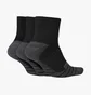 Шкарпетки унісекс Nike U Everyday Max Cush Ankle (3 пари) Black SX5549-010