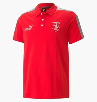 Поло чоловіче Puma Ferrari Race Mt7 Red 538207-02