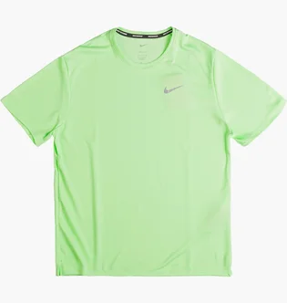 Футболка мужская Nike Dri-Fit Miler Uv Running Top Green DV9315-376
