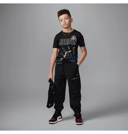 Футболка дитяча Air Jordan Big Roadtrip X-Ray T-Shirt Black 95D729-023