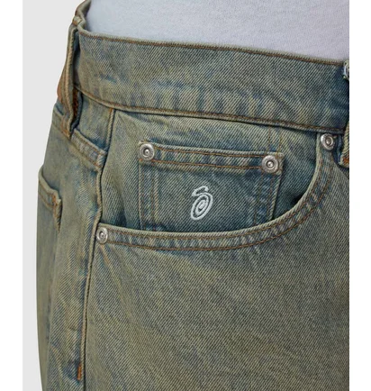 Шорты унисекс Stussy Big Ol Light Blue 112296-2588