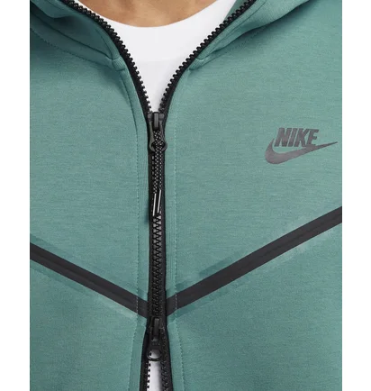 Толстовка чоловіча Nike Nsw Tch Flc Hoodie Fz Wr Turquoise Cu4489-381