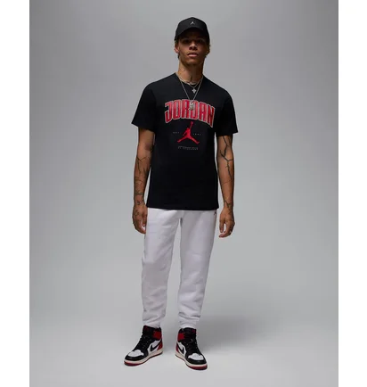 Футболка чоловіча Air Jordan City 88 Ss Crew Black HQ0009-010