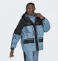 Куртка чоловіча Adidas Adventure Winter Allover Print Gore-Tex Jacket Light Blue/Black Hk5019