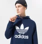 Худі чоловіче Adidas Trefoil Hoody Blue HK5298
