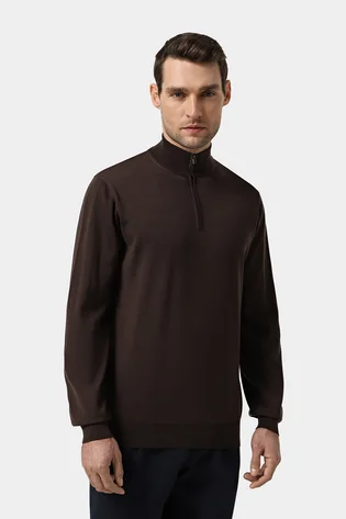 Джемпер мужской Filippo De Laurentiis Brown MZ1ML-RM16R-280