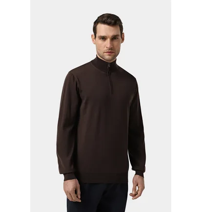 Джемпер мужской Filippo De Laurentiis Brown MZ1ML-RM16R-280