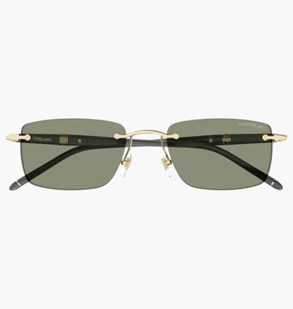 Сонцезахисні окуляри MONT BLANC Green/Gold MB0344S-005-54