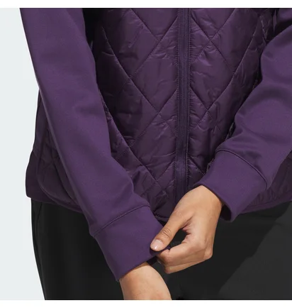 Куртка жіноча Adidas Ultimate365 Quilted Full-Zip Violet JP3511