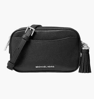 Сумка жіноча Michael Kors Pebbled Black 32T9SF5N1L-BLACK-64306