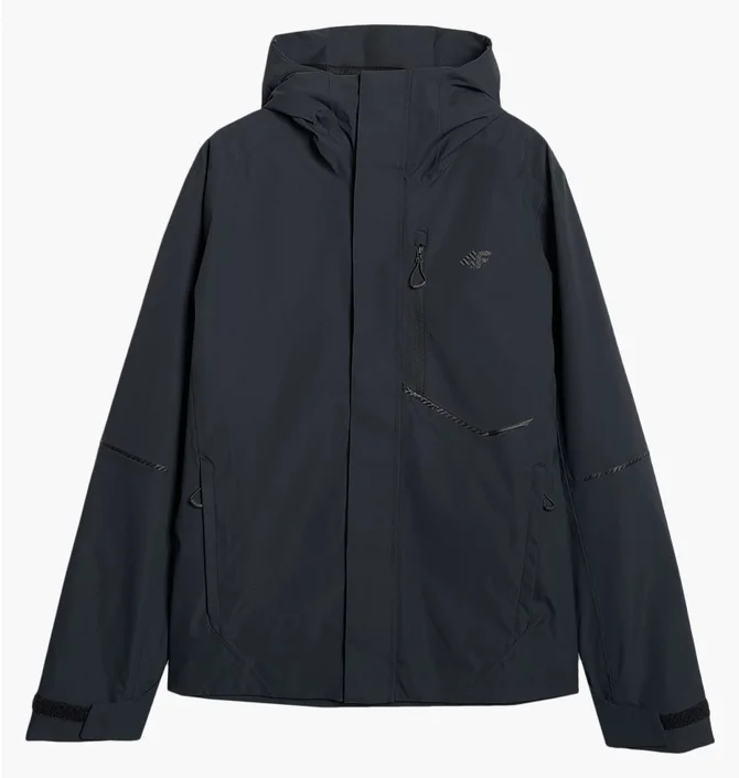 Куртка чоловіча 4F Trekking 10000 Membrane Black 4FRAW25TTJAM1045-20S