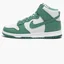 Кросівки жіночі Nike Sportswear Dunk High Green/White DD1869-004