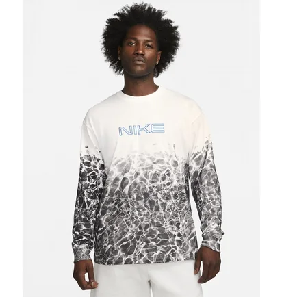 Світшот унісекс Nike Kukini Long-Sleeve Tee White/Grey FB3030-100