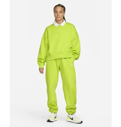 Світшот жіночий Nike Womens Oversized Fleece Crew Sweatshirt Green Dj7665-321