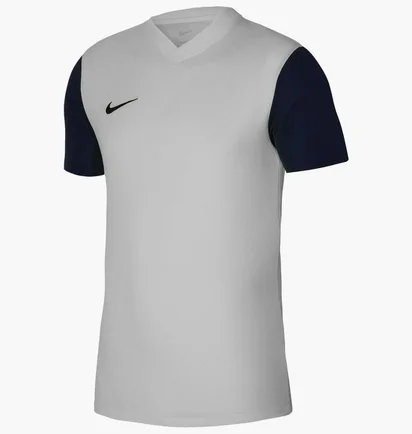 Футболка чоловіча Nike Tiempo Prem Ii Jsy Ss Grey DH8035-052