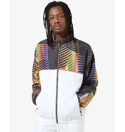 Вітровка чоловіча AUSTRALIAN Mixing Chaos Smash Jacket White/Black HCUGC0034-002