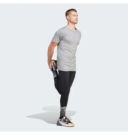Леггинсы мужские Adidas Ultimate Running Conquer The Elements Aeroready Warming Leggings Black IJ9088