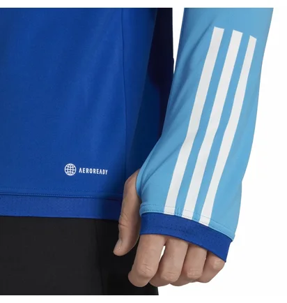 Кофта мужская Adidas Long-Sleeve T-Shirt Tiro23 C Tr Top Blue HU1309