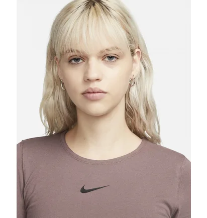 Лонгслів жіночий Nike Sportswear Brown Dx2315-291