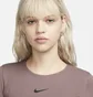Лонгслів жіночий Nike Sportswear Brown Dx2315-291