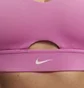 Топ женский Nike Indy Plunge Cutout Pink Dv9837-665