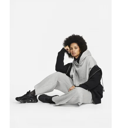 Худі жіноче Nike Sportswear Phoenix Fleece Over-Oversized Hoodie Grey Dq5858-063