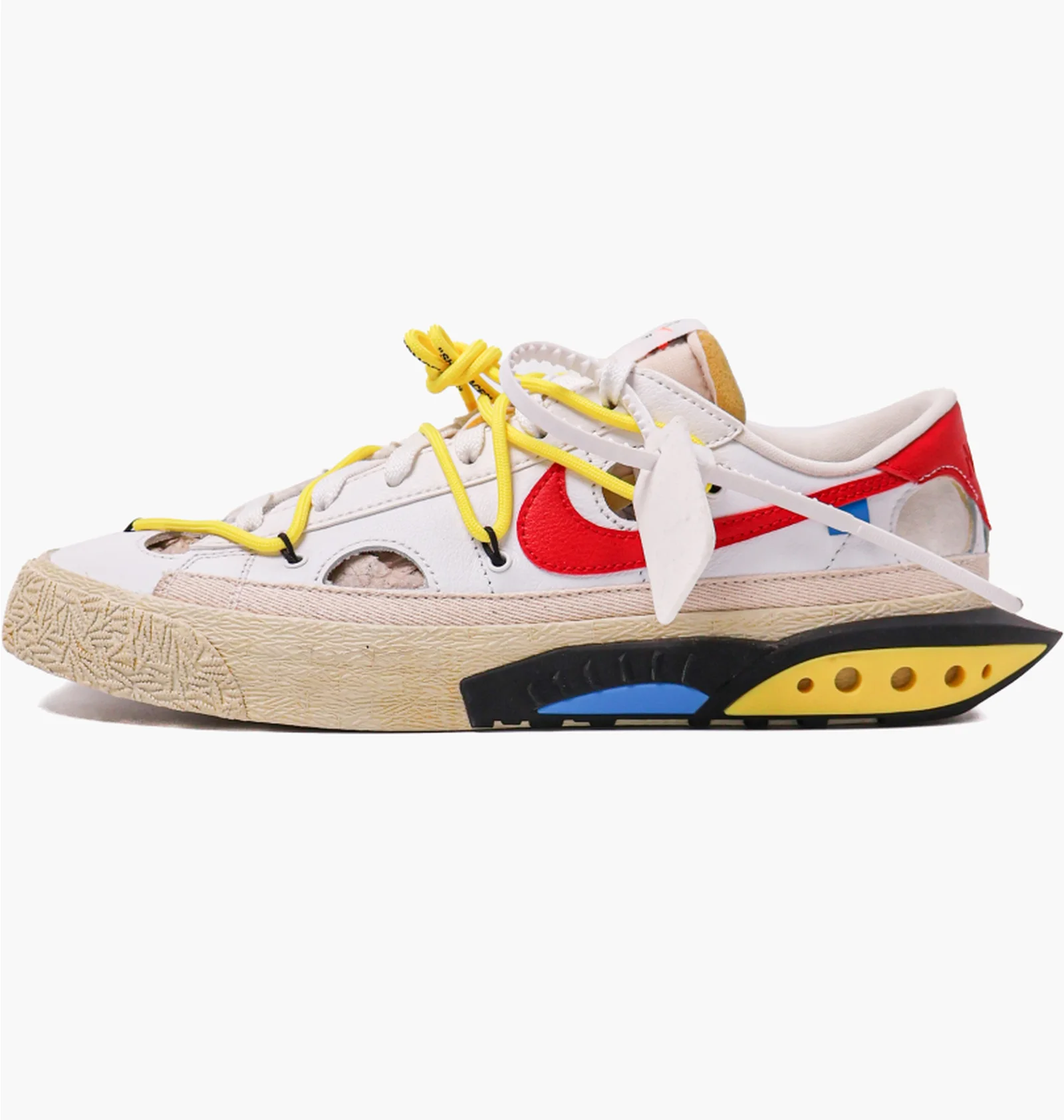 ᐉ Кроссовки мужские Nike Blazer Low 77 / Ow Multi Dh7863-100