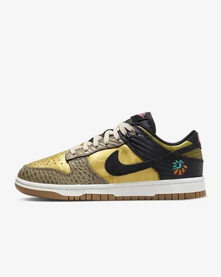 Кроссовки женские Nike Dunk Low Premium Yellow FQ8148-010