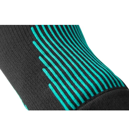 Нарукавник Reebok Knitted Compression Arm Sleeve M Black/Turquoise RRSL-15034