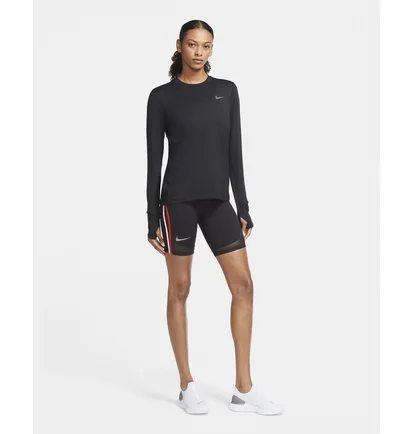 Лонгслив женский Nike Womens Running Crew Black Cu3277-010
