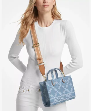 Сумка женская Michael Kors Gigi Small Empire Logo Blue 30S3G3GM5J-BLUE-85366
