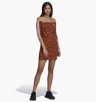 Плаття жіноче Adidas Rich Mnisi Dress Black/Orange Hc4466