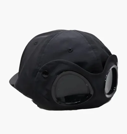 Кепка мужская C.P. Company Chrome-R Goggle Black RCCMAC748A-110545A