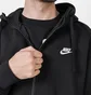 Мужская толстовка Nike M Nsw Club Hoodie Fz Ft Black BV2648-010