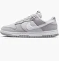 Кроссовки женские Nike Dunk Low Lx Nbhd W Grey FB7720-002